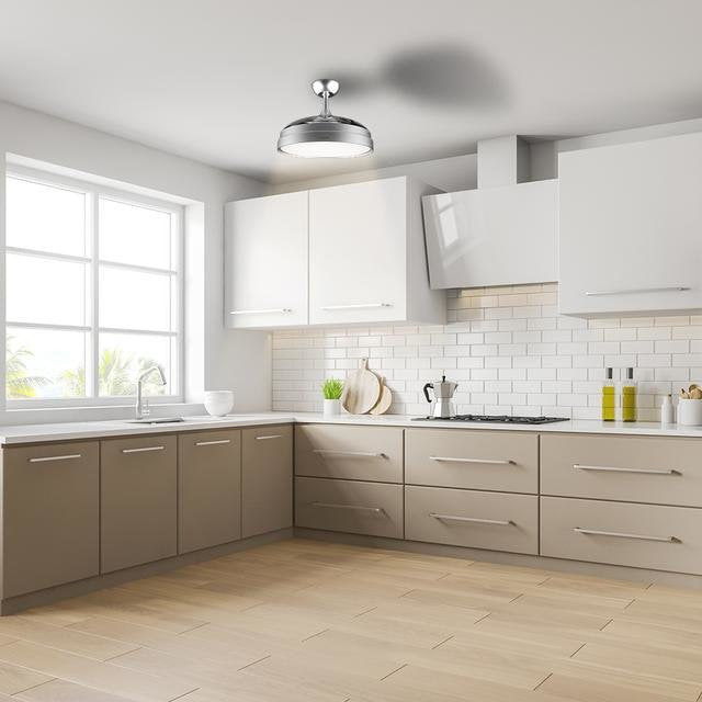 Ventilador Techo Cecotec Energysilence Aero 4280 Invisible Acero