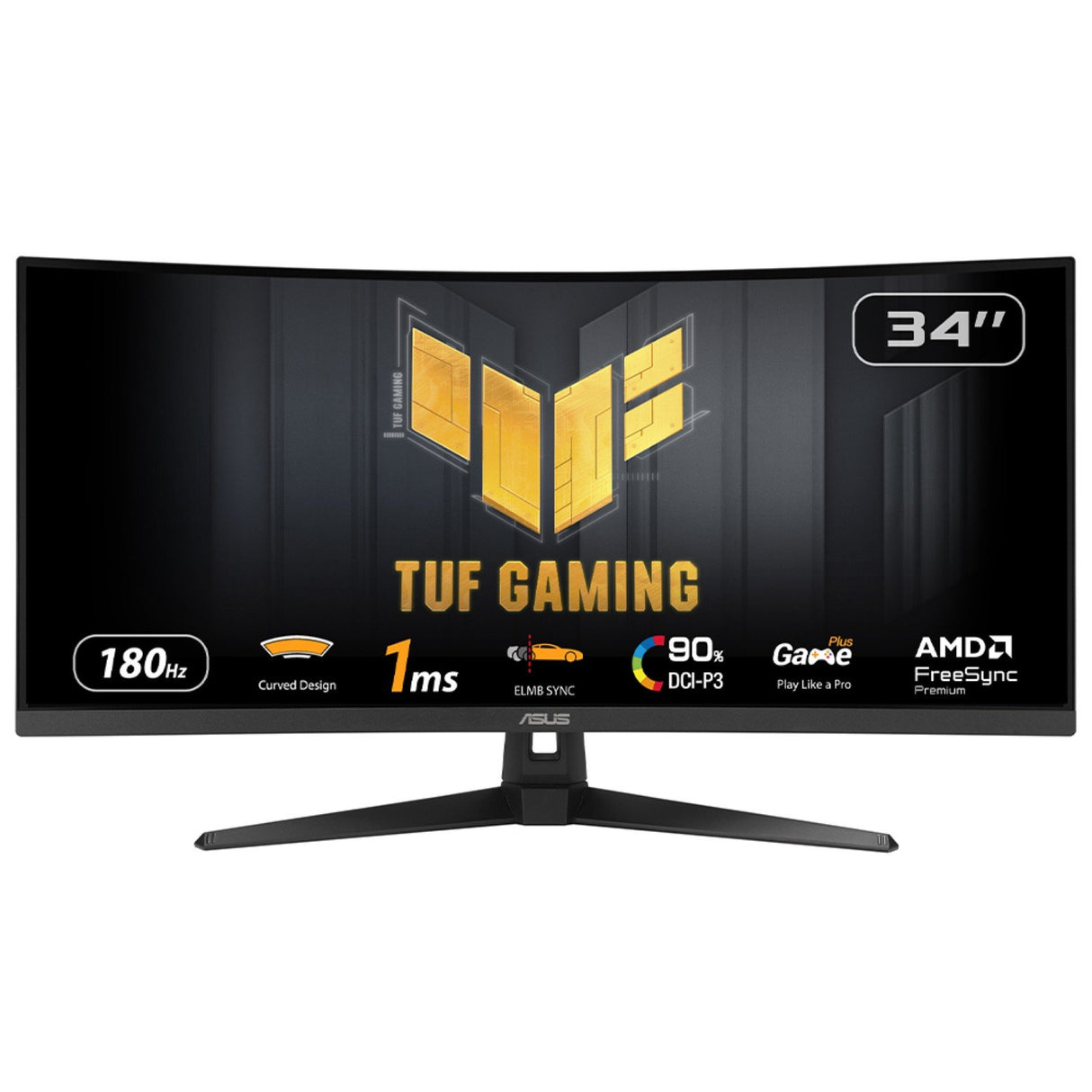 EAN 4711387530092 - ASUS TUF Gaming VG34VQ3B pantalla para PC 86,4 cm (34") 3440 x 1440 Pixeles UltraWide Quad HD LED Negro imagen 1