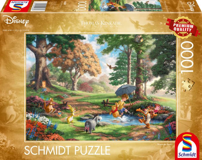 EAN 4001504596897 - Schmidt Spiele Disney Winnie The Pooh Puzle de figuras 1000 pieza(s) Dibujos imagen 1