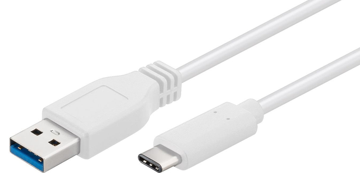 EAN 5711783204978 - Microconnect USB3.1CA02W cable USB USB 3.2 Gen 1 (3.1 Gen 1) 0,2 m USB C USB A Blanco imagen 1