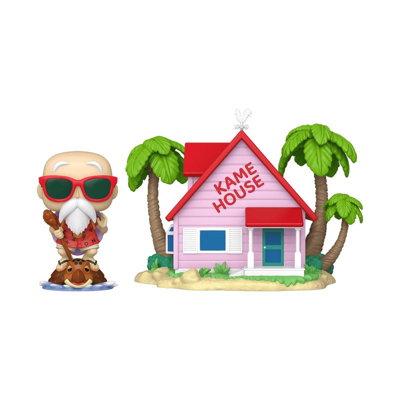 Funko Pop Town Dragon Ball Master Roshi At Kame House