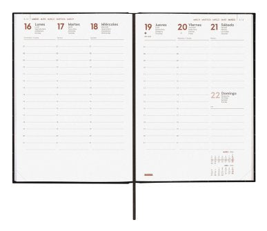 EAN 8422952405139 - Finocam 623516026 agenda Agenda diaria Negro imagen 2