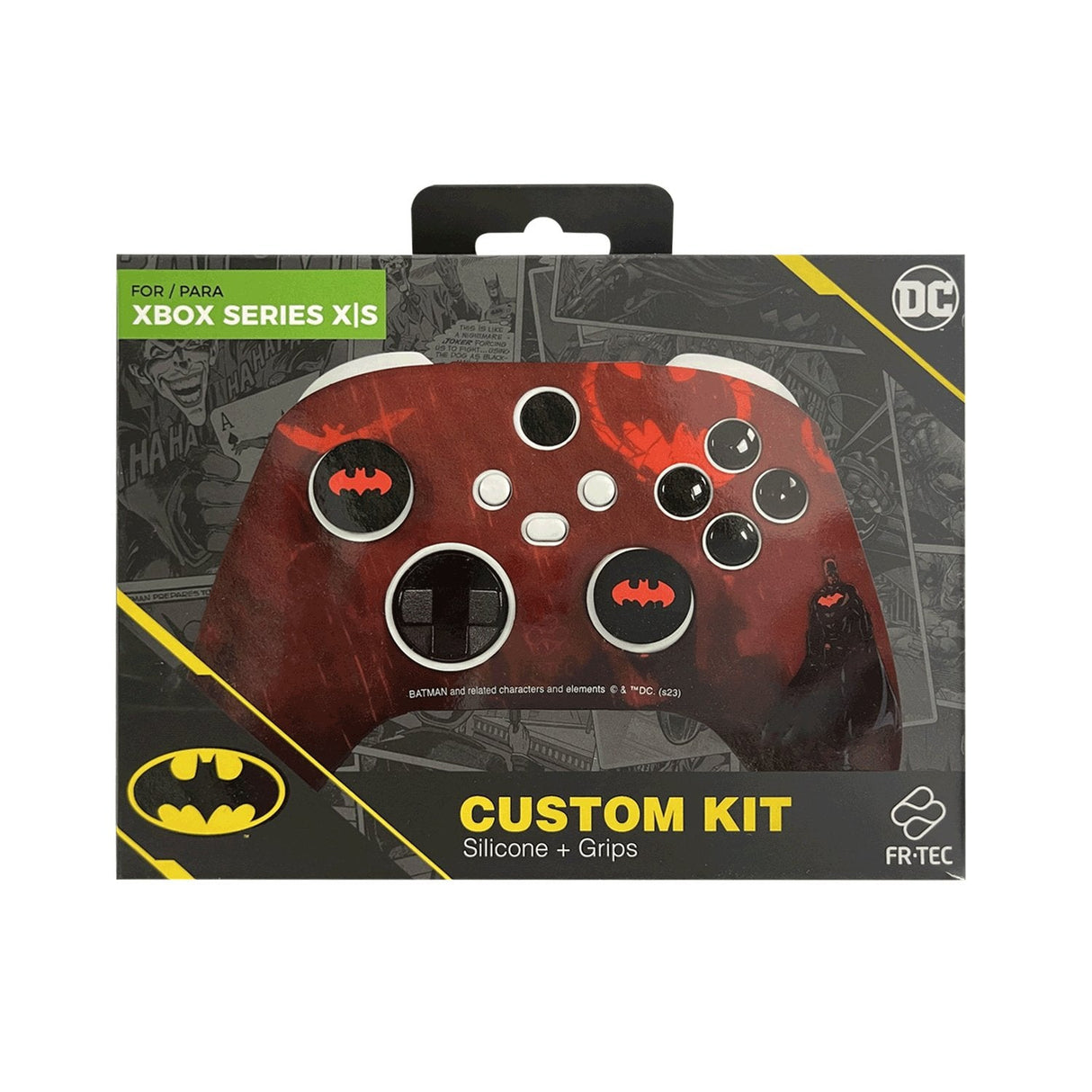 Xbox Dc Customkit Batman Fr-Tecwrls Silicona/Grips Xbox Series