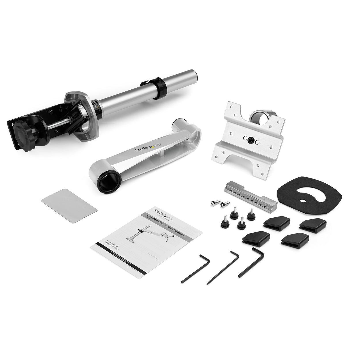 EAN 0065030881487 - StarTech.com ARMPIVOTB2 soporte para monitor 86,4 cm (34") Plata imagen 7