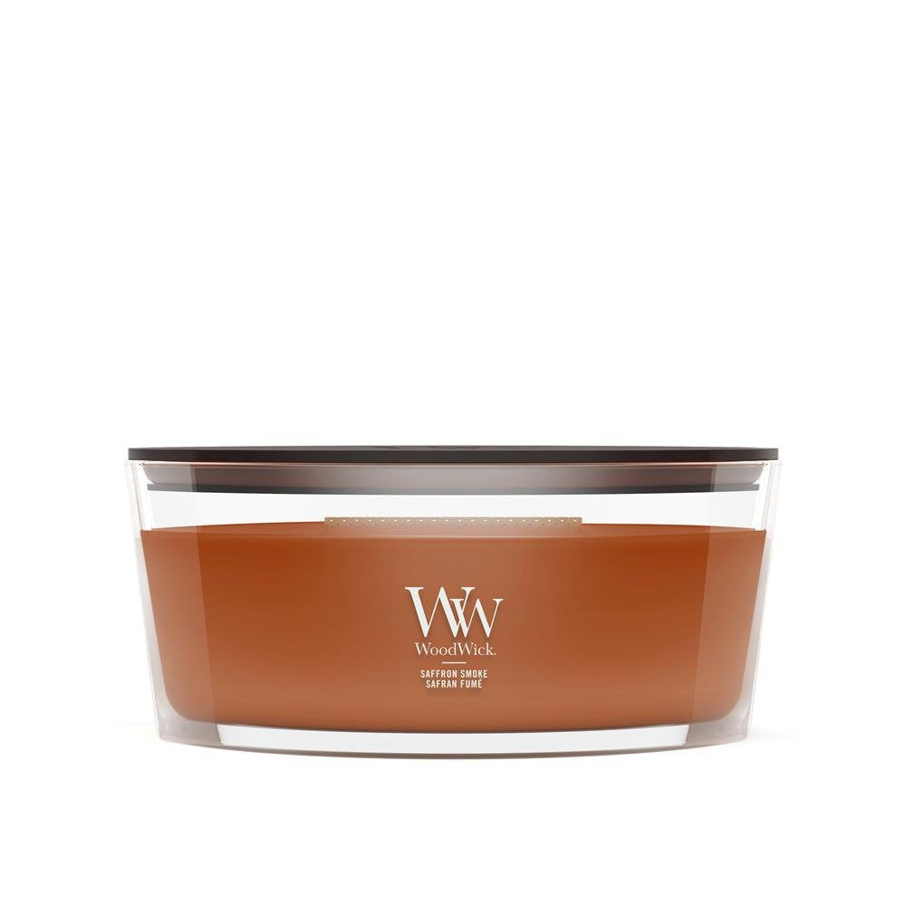 Woodwick Saffron Smoke Vela Elipse Azafrán Marrón 1 Pieza(S)