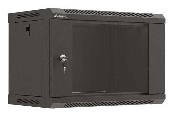 EAN 5901969446890 - Lanberg WF03-5306-10B armario rack 6U Bastidor de pared Negro imagen 1
