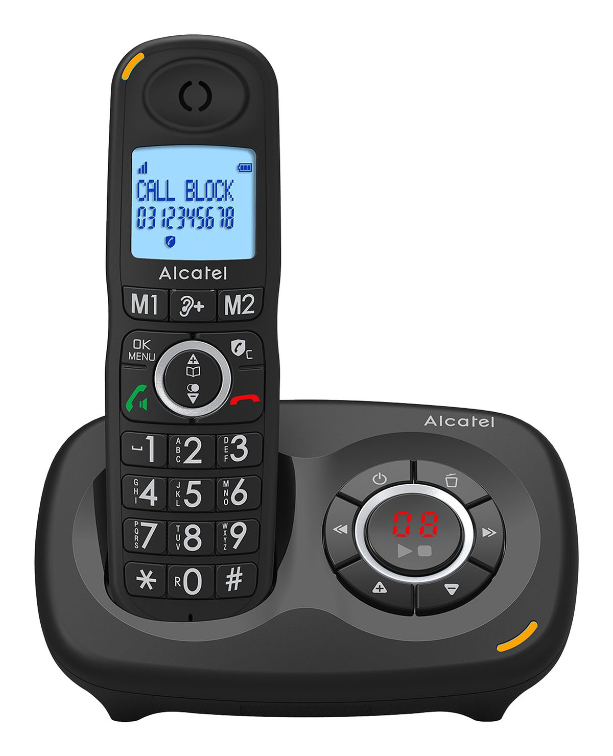 EAN 3700601427103 - Alcatel XL595B Voice Trio Teléfono DECT Identificador de llamadas Negro imagen 2