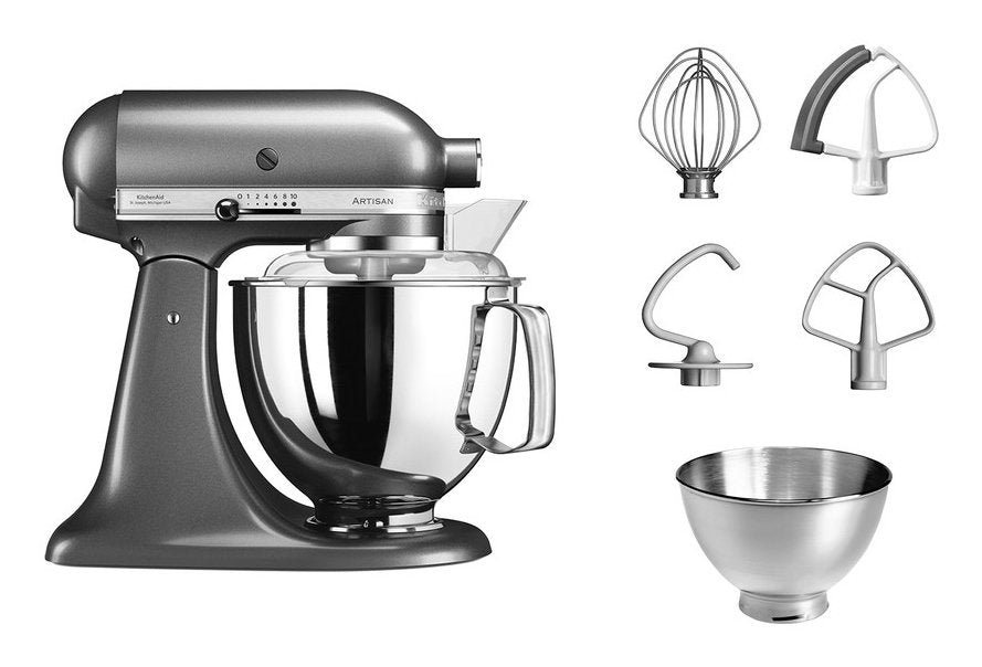 Kitchenaid Artisan Robot De Cocina 300 W 4,8 L Plata