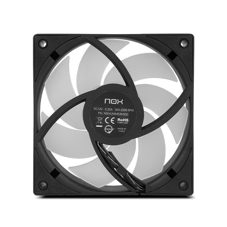 EAN 8436587975301 - NOX Hummer H-500 Procesador Refrigerador de aire 12 cm Negro imagen 5