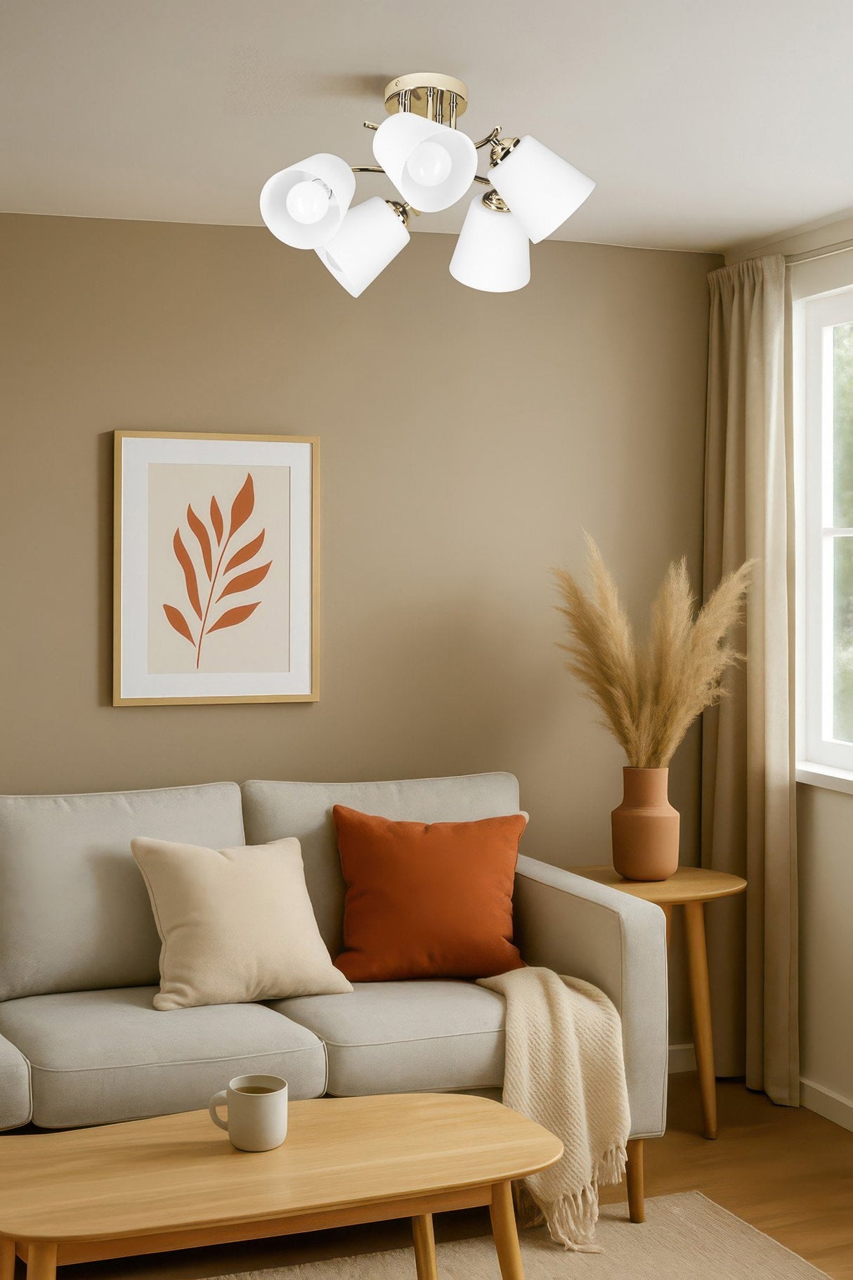 EAN 5901443391180 - Activejet AJE-EMILY 5P GD iluminación de techo E27 200 W imagen 3