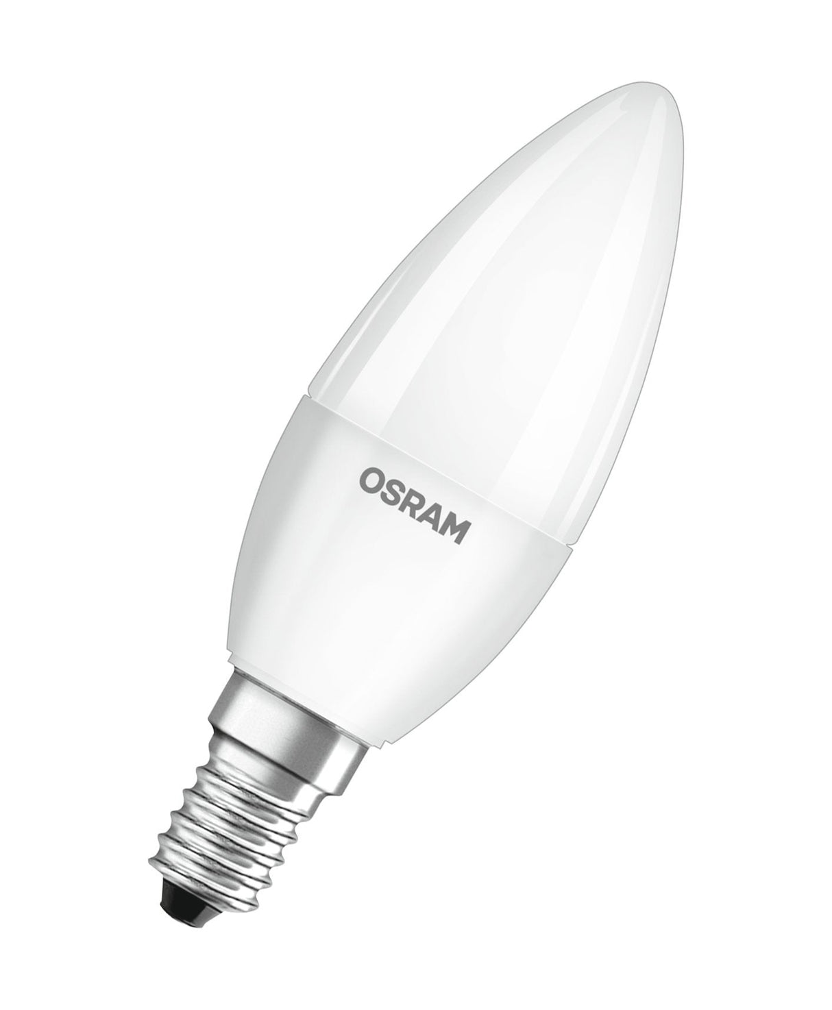 Bombilla Led Osram De Llama Mate Con Radiador - 5.4w Equivalente A 40w E14 - Blanco Cálido