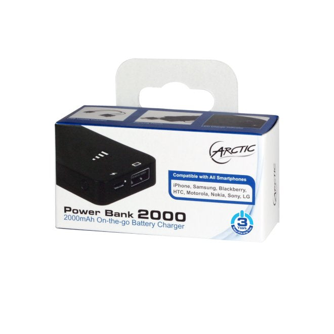 EAN 0872767006485 - ARCTIC Power Bank 2000 Polímero de litio 2000 mAh Negro imagen 7