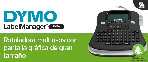 EAN 3501170784433 - DYMO LabelManager 210D impresora de etiquetas Térmica directa 180 x 180 DPI D1 QWERTY imagen 14