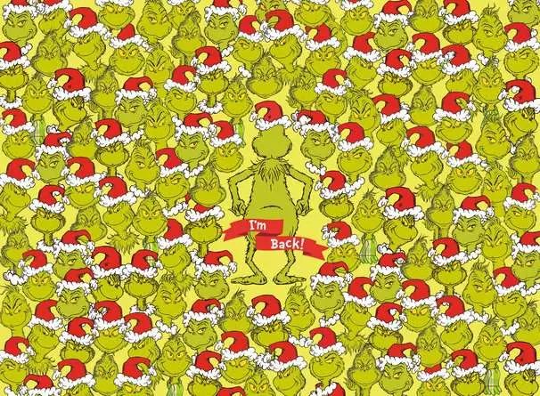 Ravensburger Puzzle Feliz Grinchmas Challenge 500 Piezas 12001224