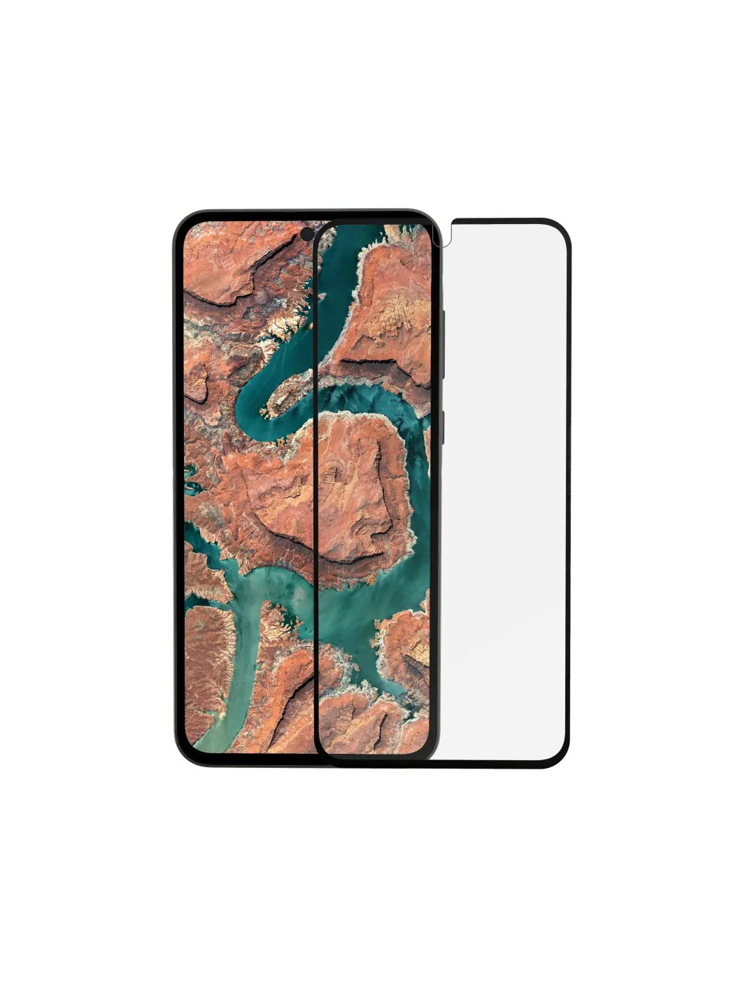 Dbramante1928 Eco-Shield Protector De Pantalla Para Teléfono Móvil Cristal Color Del Marco Negro Para Samsung Galaxy A15