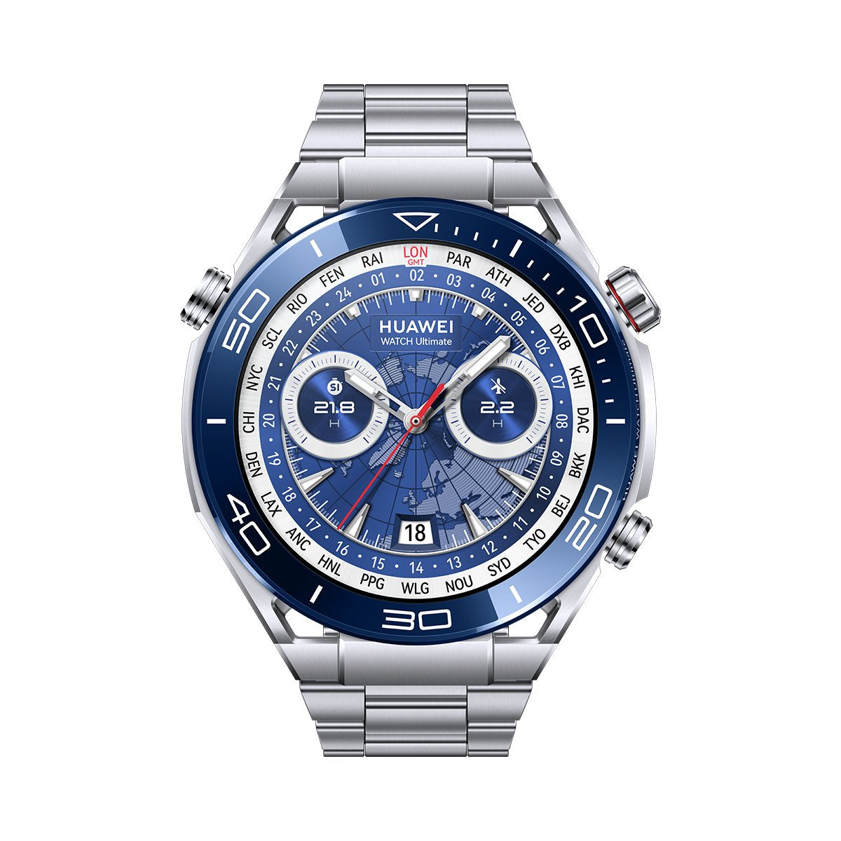 EAN 6941487288403 - Huawei WATCH Ultimate 3,81 cm (1.5") LTPO 48 mm Híbrido 466 x 466 Pixeles Acero inoxidable GPS (satélite) imagen 1