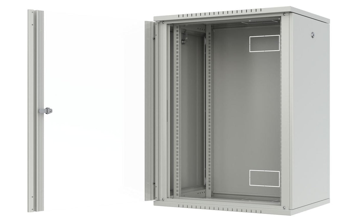 Quick Assembly Flat Pack 19" 16u Rack Wall Mount W:600 X