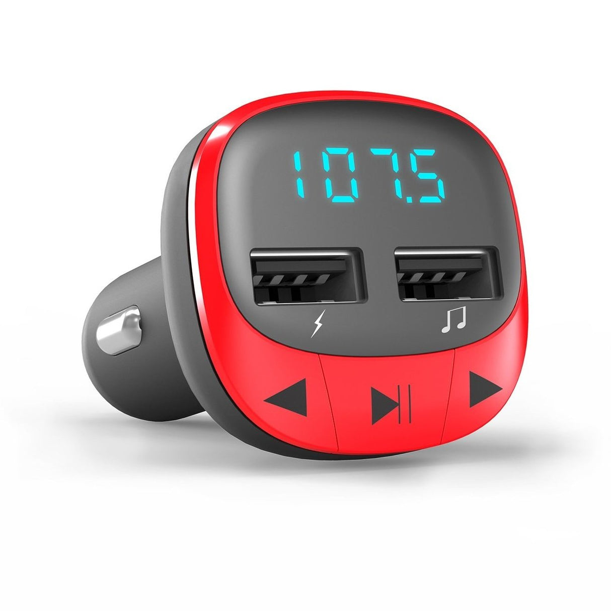 Energy Sistem Car Transmitter Fm Red (Microsd,Mp3)