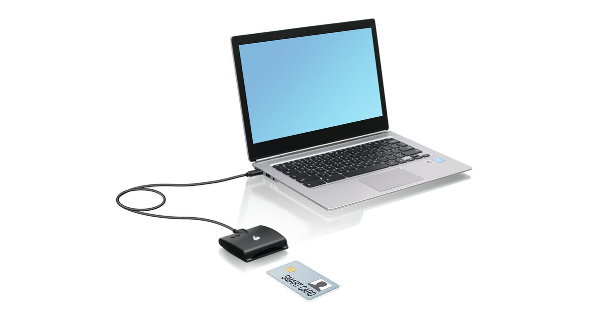 EAN 0881317514998 - iogear GSR205 lector de tarjeta inteligente Interior USB 3.2 Gen 1 (3.1 Gen 1) Negro imagen 2