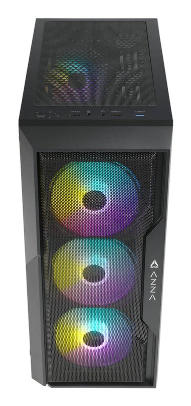 EAN 4712839551320 - Azza Fighter Midi Tower Negro imagen 3