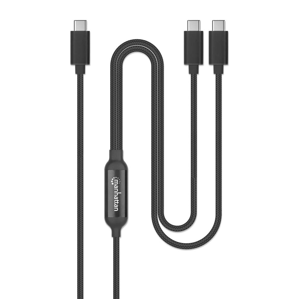 EAN 766623355810 - Manhattan 355810 cable USB 2 m USB C 2 x USB C Negro imagen 4