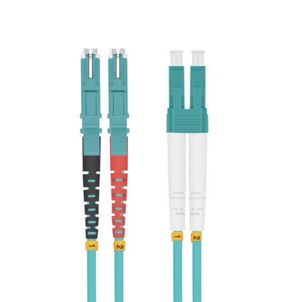 EAN 4005938546909 - Helos 254690 Cable de fibra óptica e InfiniBand 1 m E-2000 (LSH) LC Color aguamarina imagen 1