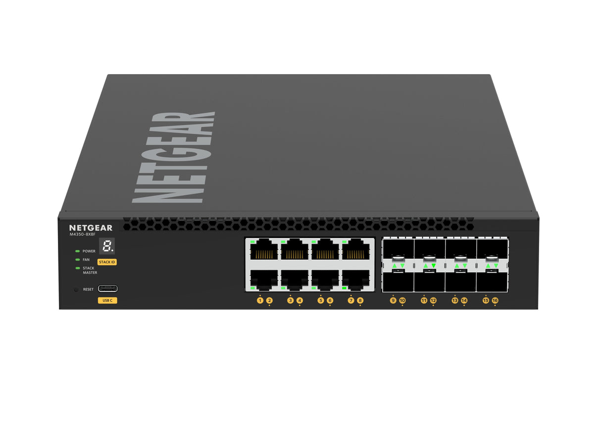 EAN 606449161472 - NETGEAR M4350-8X8F Gestionado L3 10G Ethernet (100/1000/10000) 1U Negro imagen 11