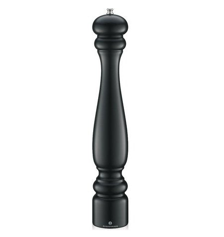 Molinillo De Pimienta Zassenhaus Madera De Haya Potsdam Negro, 40 Cm