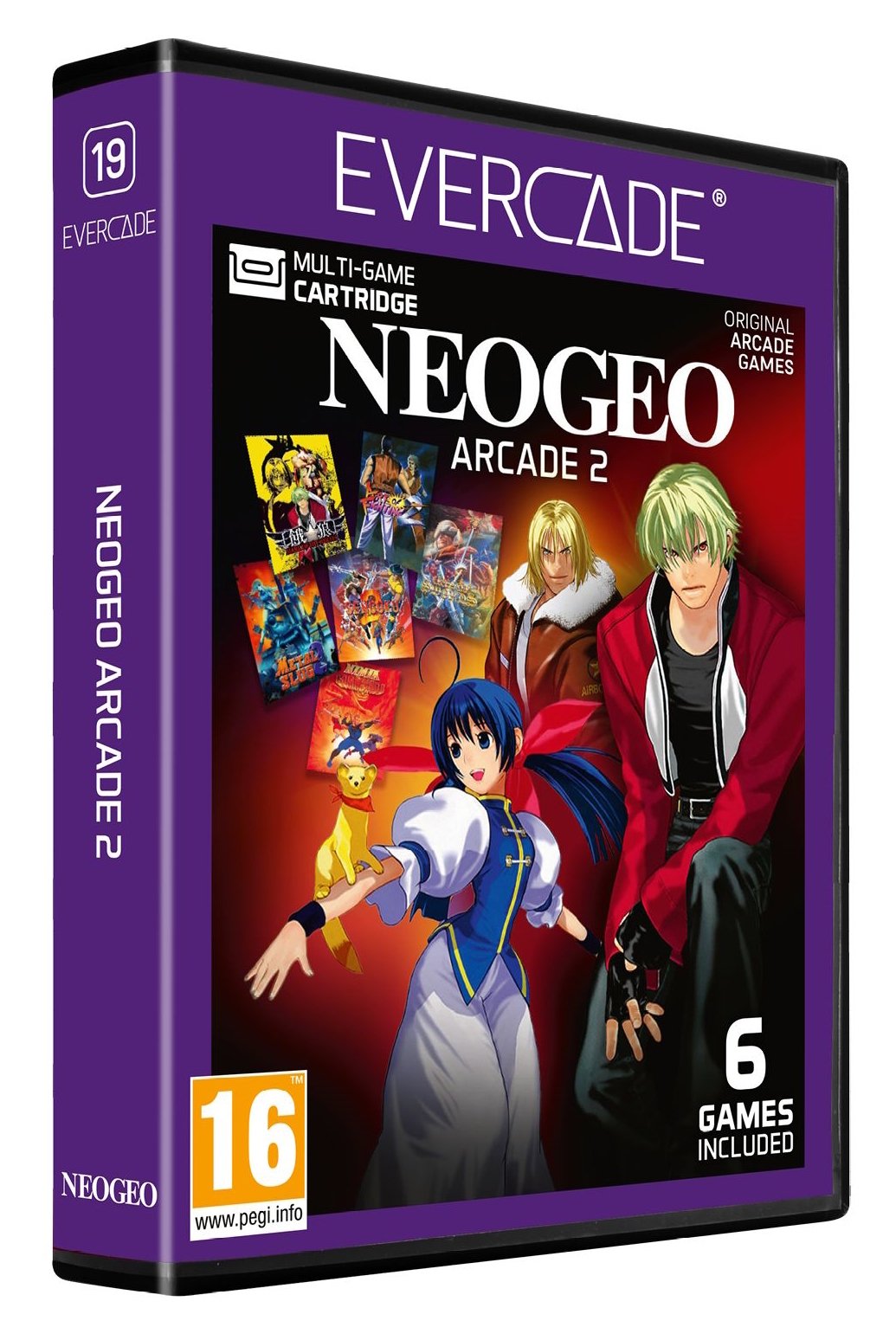 Juego Neogeo Arcade 2 - Ret Evercade Retro Evercade