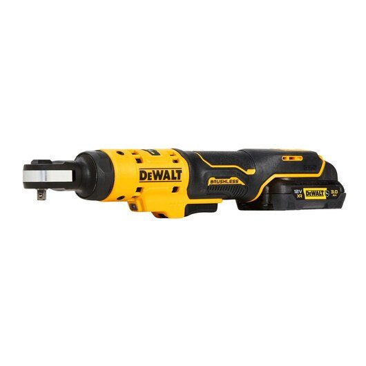 Dewalt Carraca Inalámbrica Dcf504l1g, 1/4", 12 Voltios, Destornillador Amarillo/Negro, Batería Xr Li-Ion 3,0 Ah