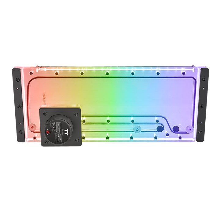 EAN 4713227531238 - Thermaltake Pacific Core P6 DP-D5 Plus Carcasa del ordenador Kit de refrigeración líquida Transparente 1 imagen 1