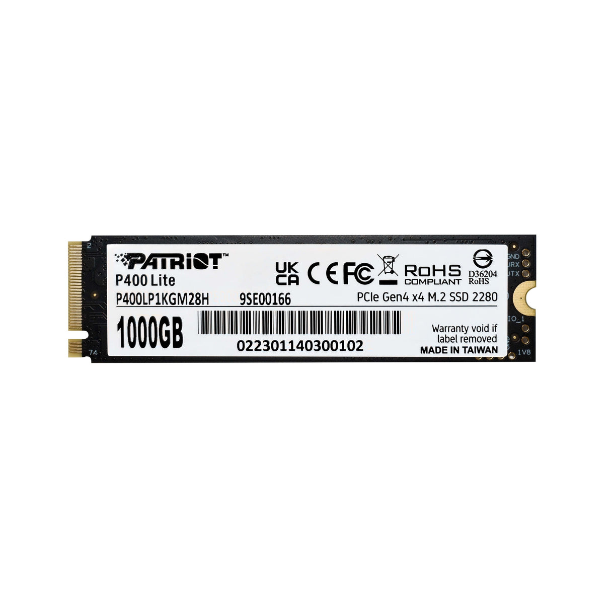 EAN 4711378424133 - Patriot Memory P400 Lite 1 TB M.2 PCI Express 4.0 NVMe imagen 5