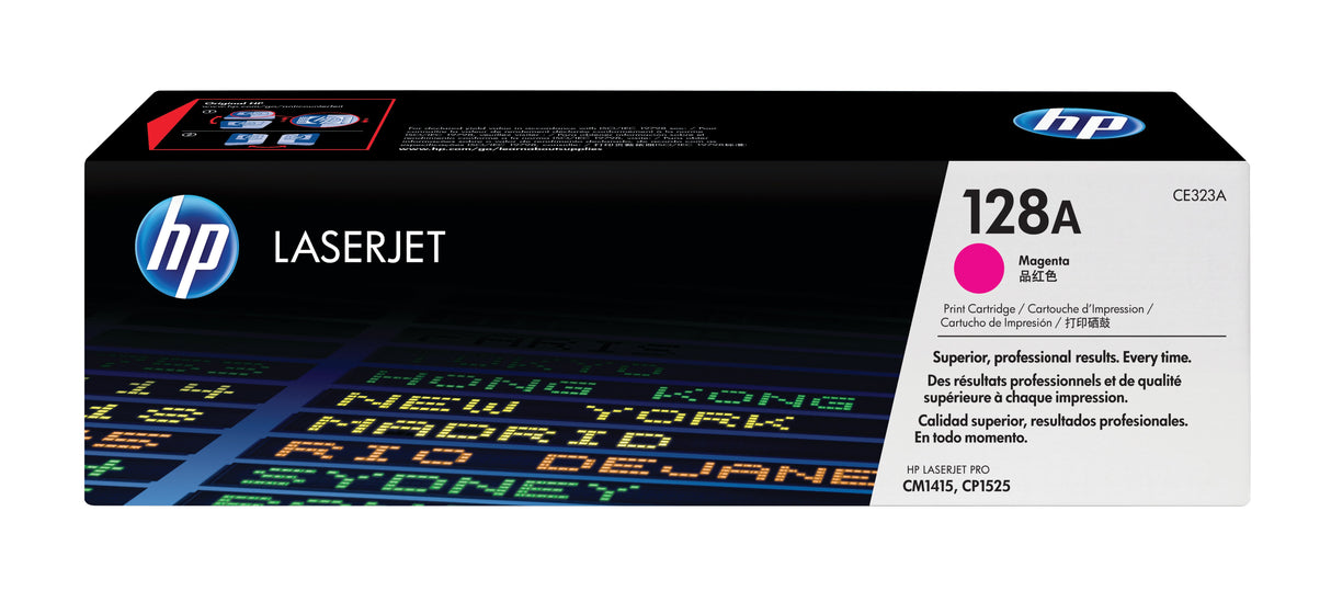 EAN 0884420854531 - HP 128A Magenta Original LaserJet Toner Cartridge cartucho de tóner 1 pieza(s) imagen 1