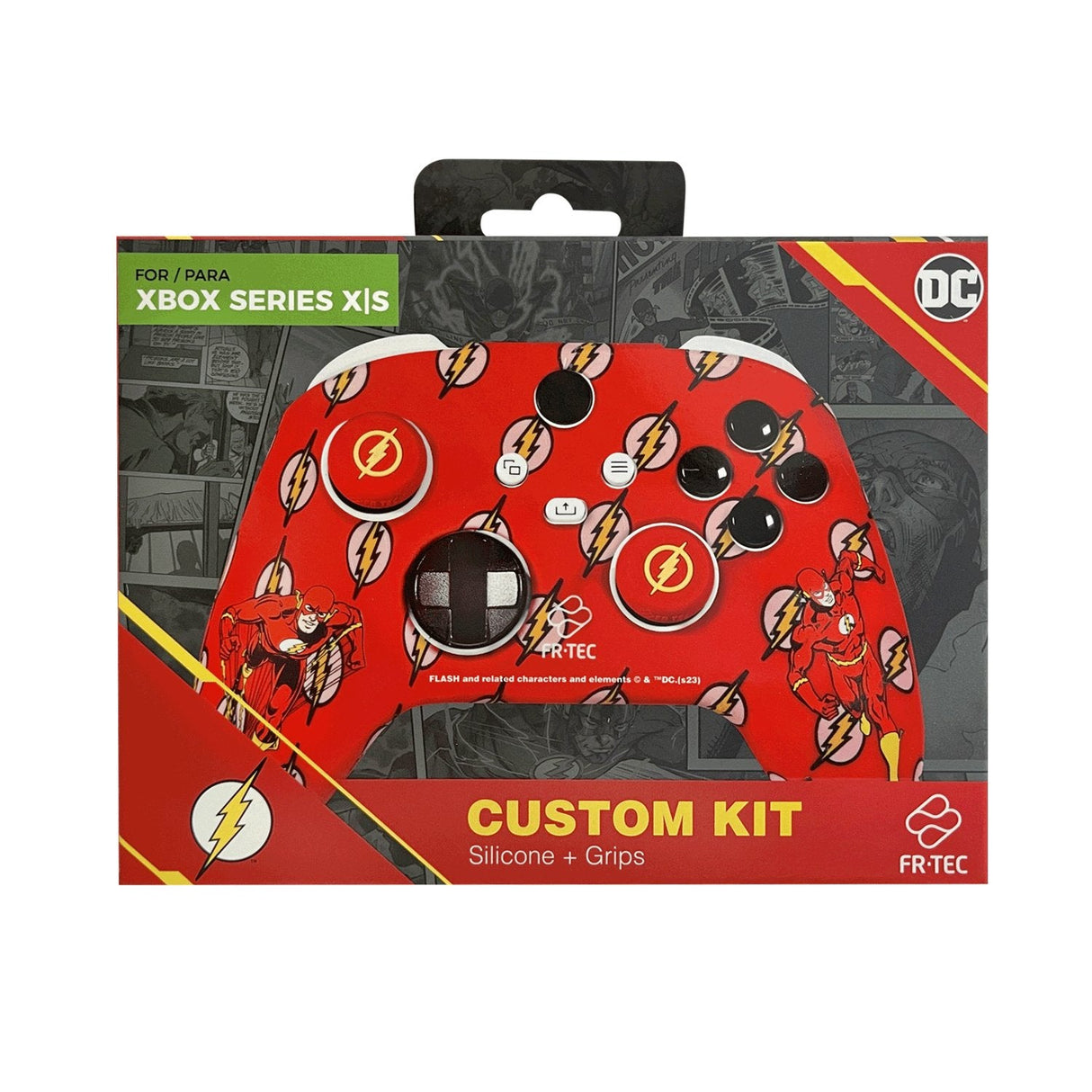 Xbox Dc Customkit Flash Fr-Tec Wrls Silicona/Grips Xbox Series