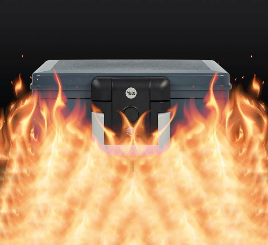 EAN 5052847125885 - Yale YFC/154/KB1 caja fuerte Transporte seguro 5 L Plástico Gris imagen 10