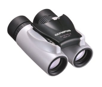 Olympus 8x21 Rc Ii Binocular Techo Perlado, Blanco