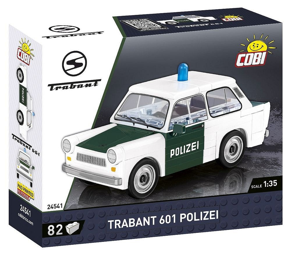 Cobi Trabant 601 Police, Toys De Diseño Cobi-24541