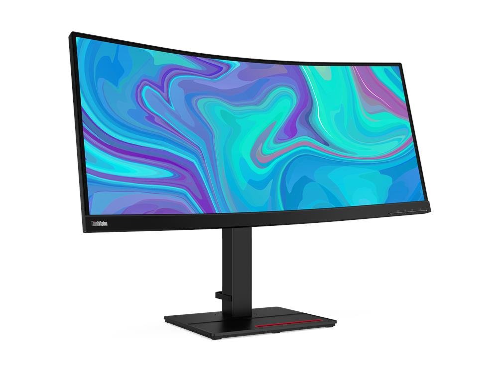 EAN 0193638980452 - Lenovo ThinkVision T34w-20 pantalla para PC 86,4 cm (34") 3440 x 1440 Pixeles UltraWide Quad HD LED Negro imagen 1