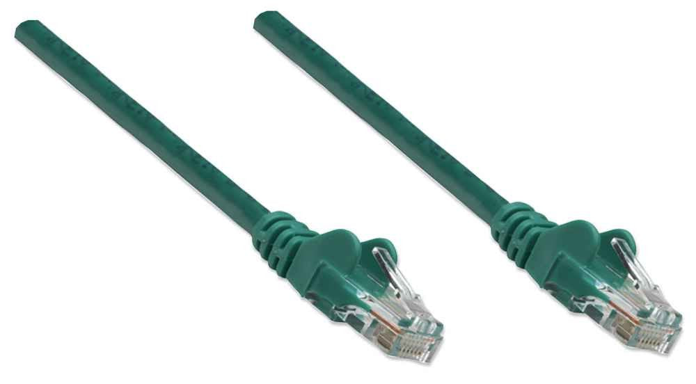 EAN 0766623342469 - Intellinet 342469 cable de red Verde 0,5 m U/UTP (UTP) imagen 3