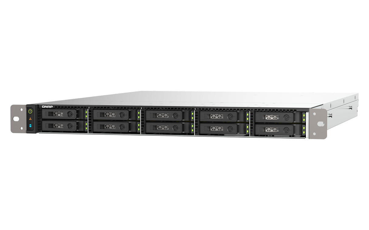 EAN 4711103082140 - QNAP TS-h1090FU NAS Bastidor (1U) EPYC 7302P 256 GB DDR4 0 TB QuTS hero Negro, Gris imagen 5