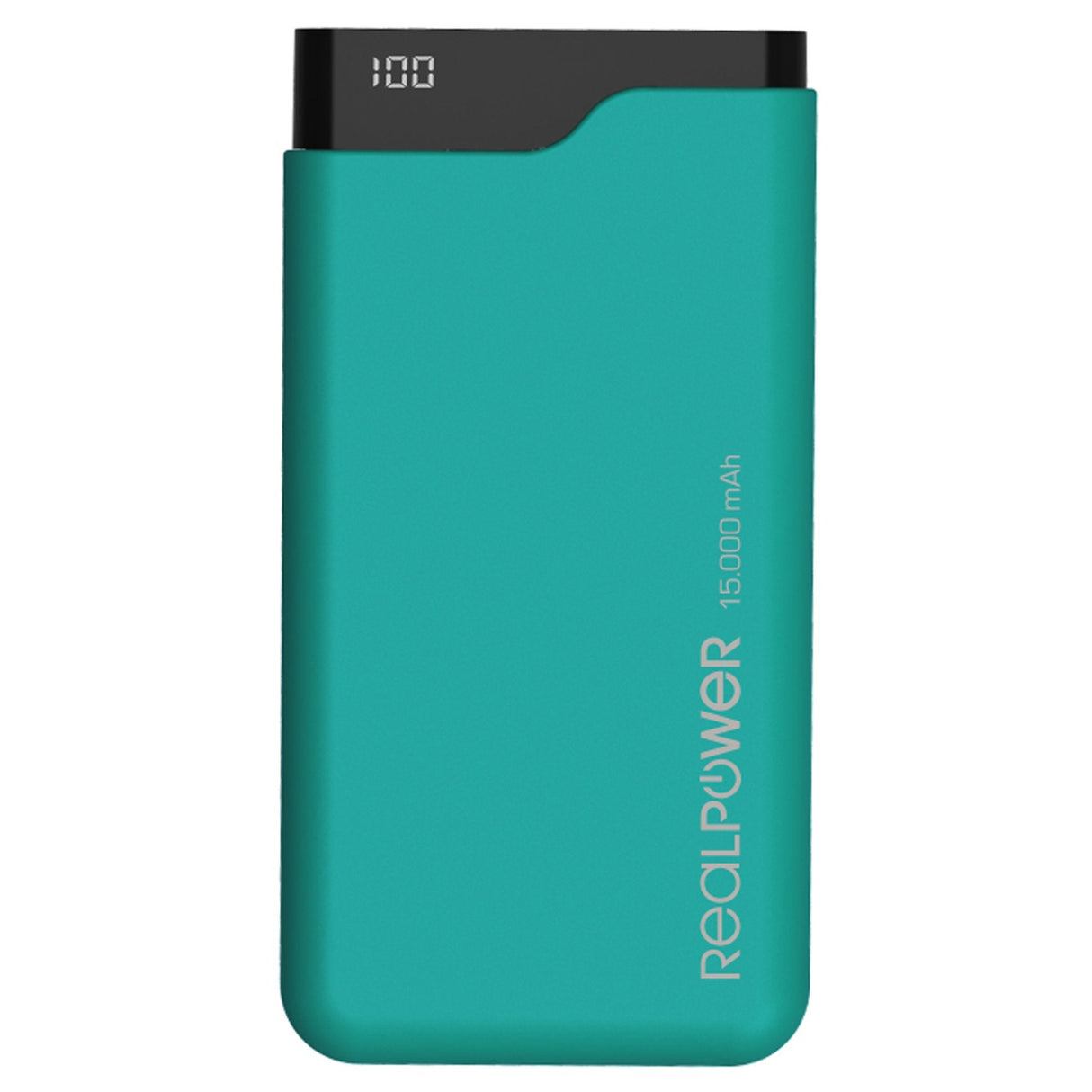 Powerbank Realpower Grün Type-C 15000