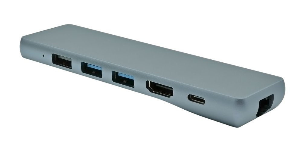 Proxtend Usbc-Multi8-001 Base Para Portátil Y Replicador De Puertos Usb 3.2 Gen 1 (3.1 Gen 1) Type-C Gris