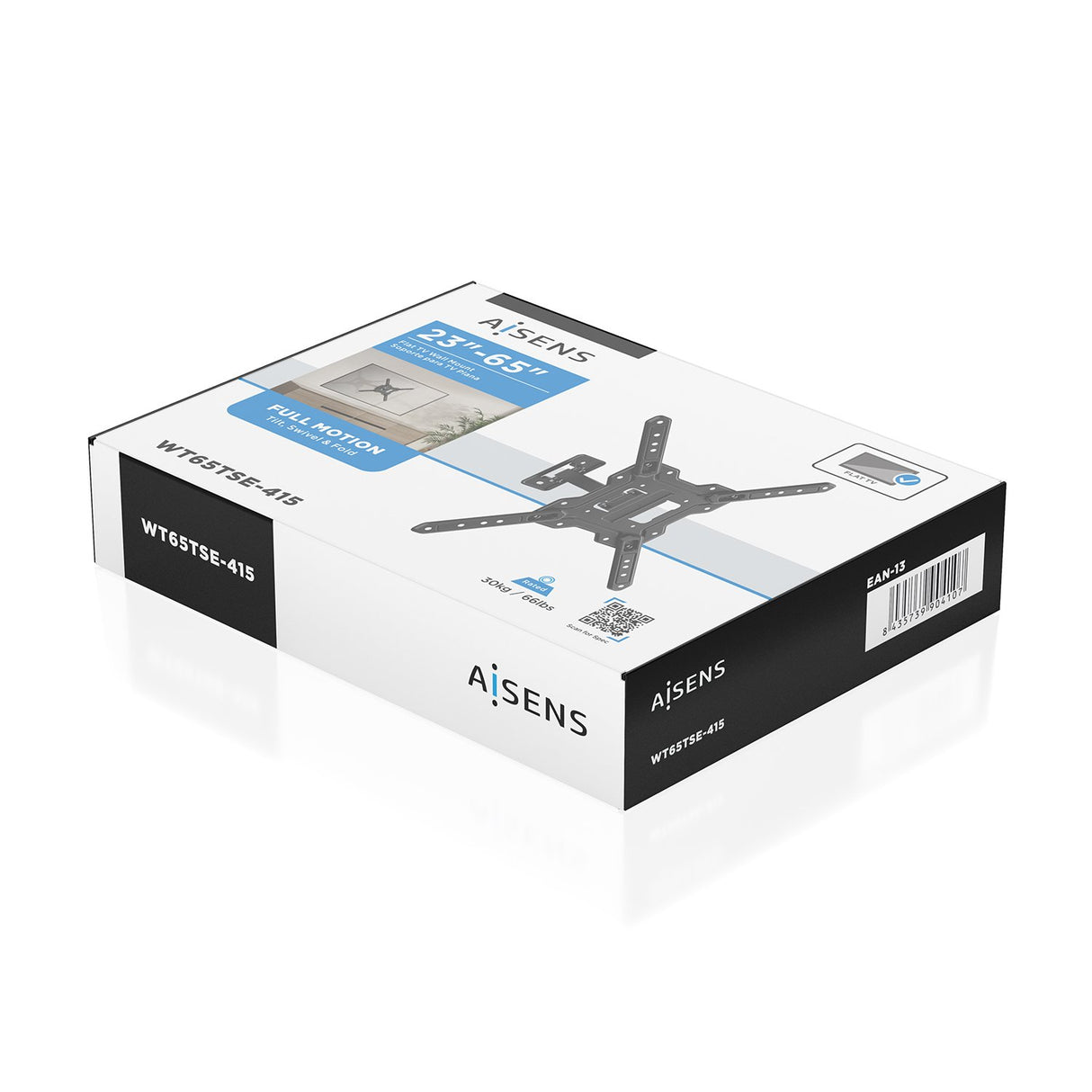 EAN 8435739904107 - AISENS WT65TSE-415 soporte para TV 165,1 cm (65") imagen 6