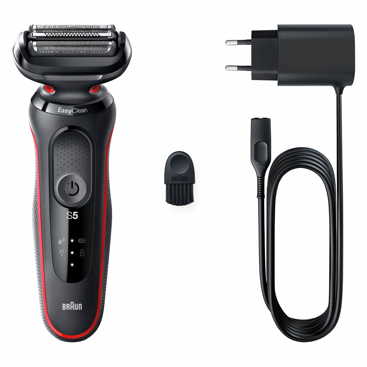 EAN 4210201430865 - Braun Series 5 50-R1000s Máquina de afeitar de láminas Negro, Rojo imagen 5