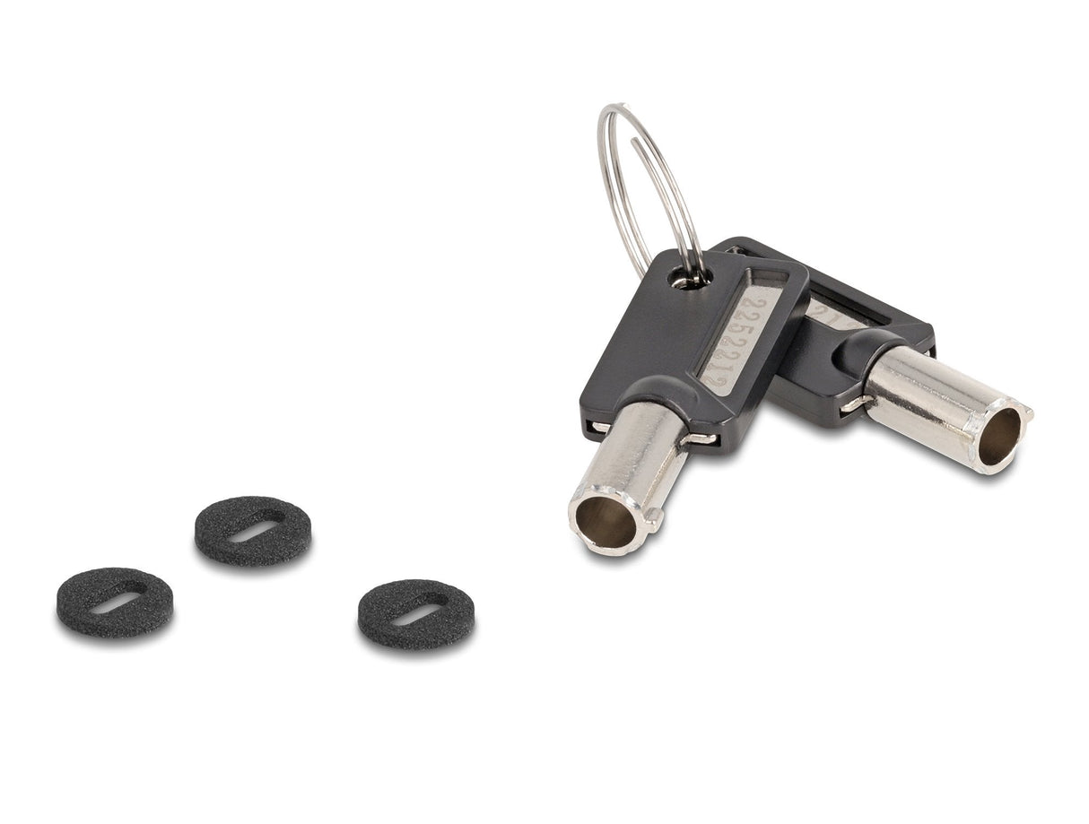 Navilock Dual Notebook Sicherungskabel