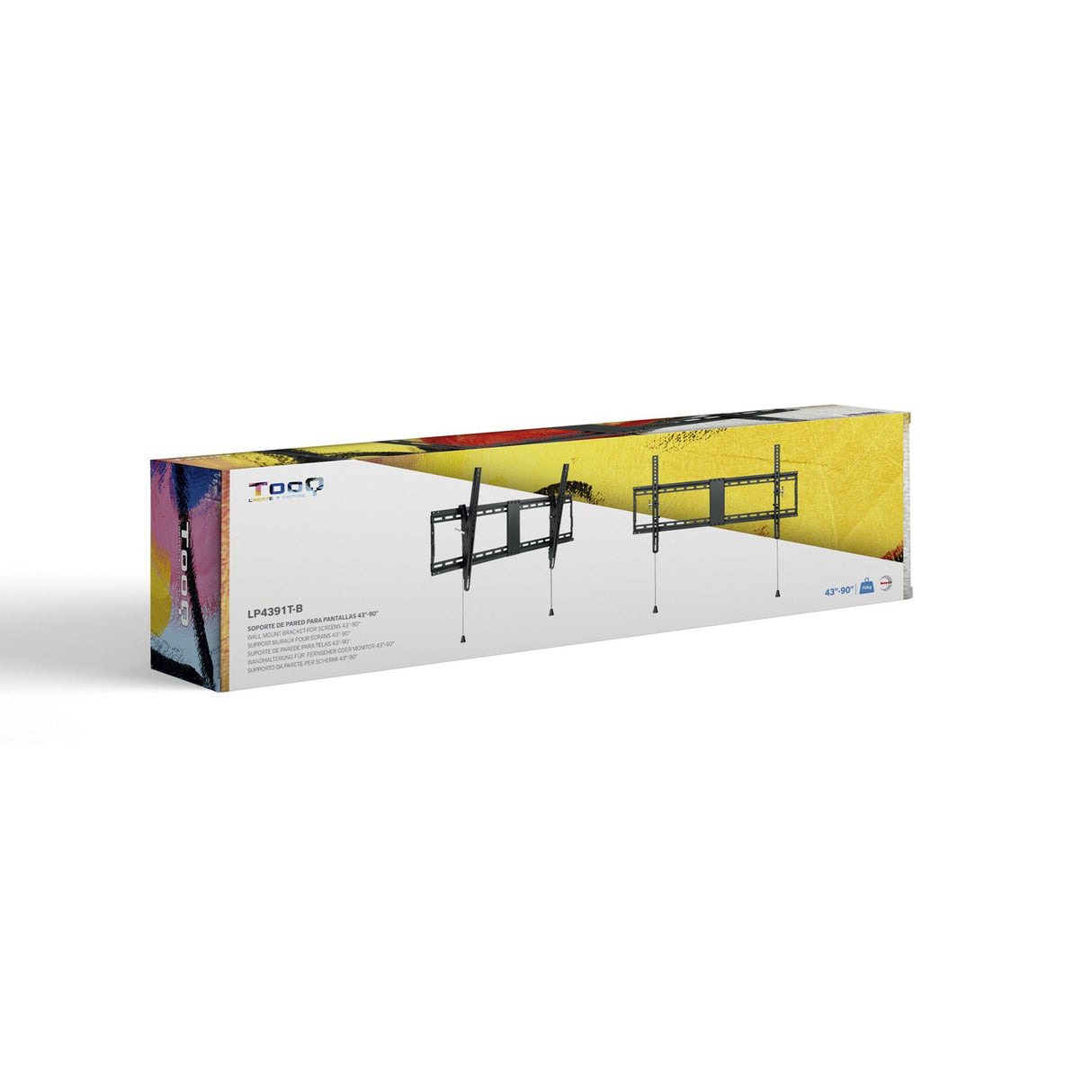 EAN 8433281010024 - TooQ LP4391T-B soporte para TV 2,29 m (90") Negro imagen 10