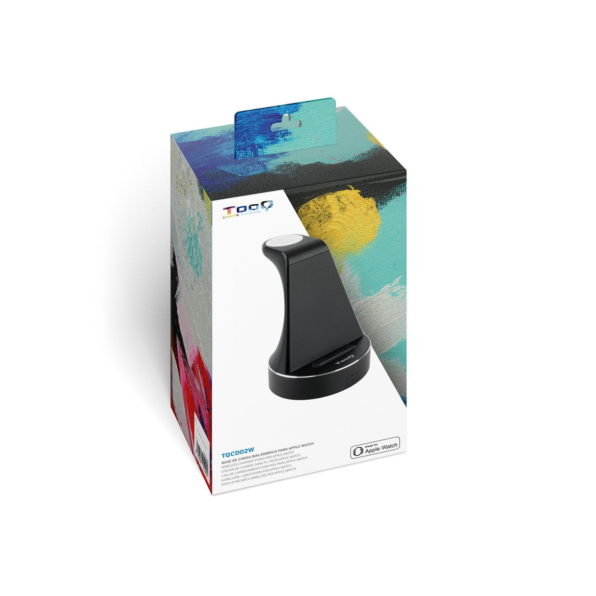 Tooq Base Carga Inalambrica Apple Watch + Iphone/Smartp - Negro