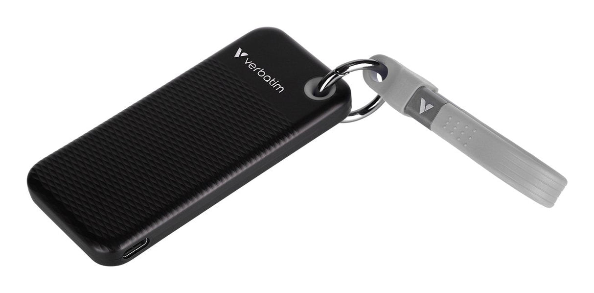 Disco Ssd Externo Verbatim Pocket - 256go (Negro/Gris)