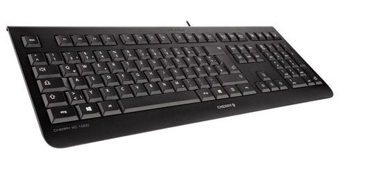 Cherry Kc 1000 Teclado Usb Azerty Belga Negro