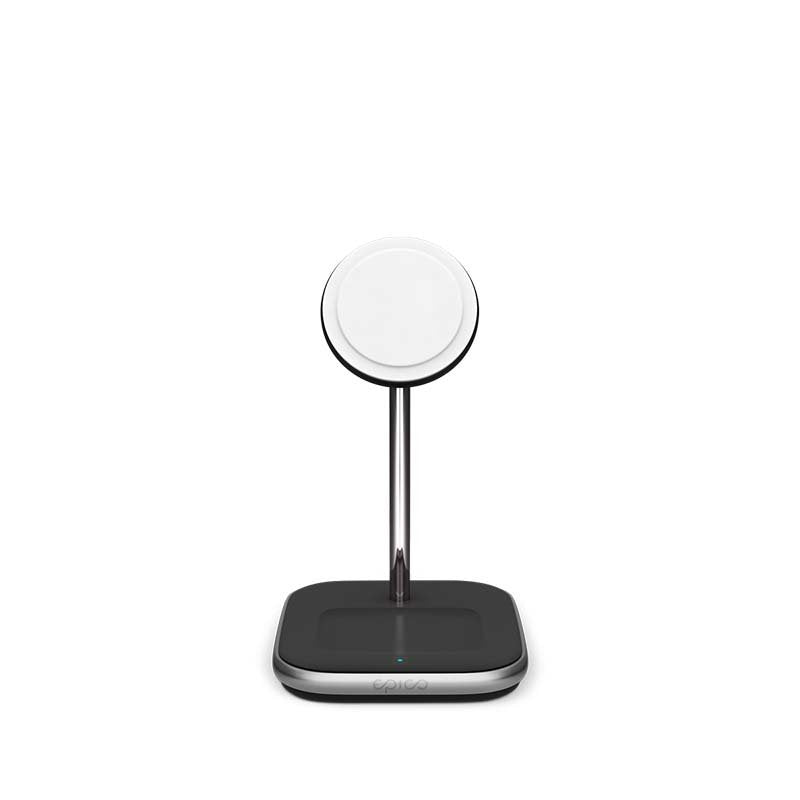 Epico Base Carga Magsafe 2en1 Para Iphone Y Airpods - Negro